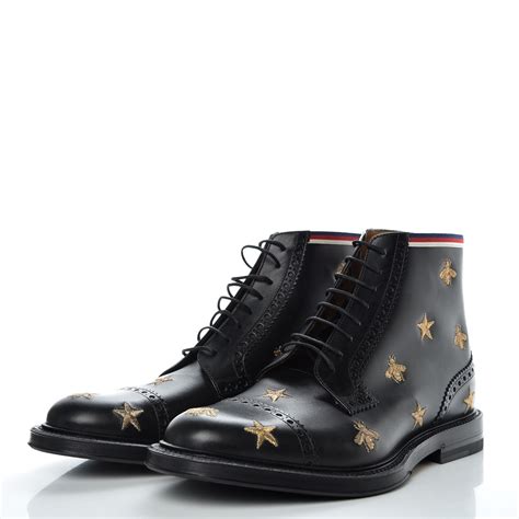 gucci bee mens trainers|Gucci star and bee boots.